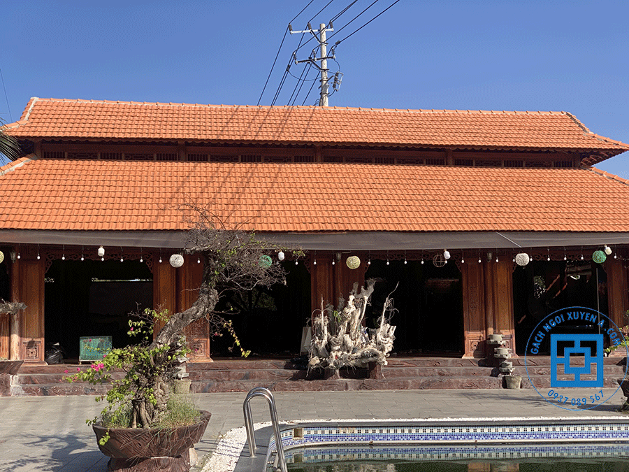Công trình sử dụng ngói đồng nai