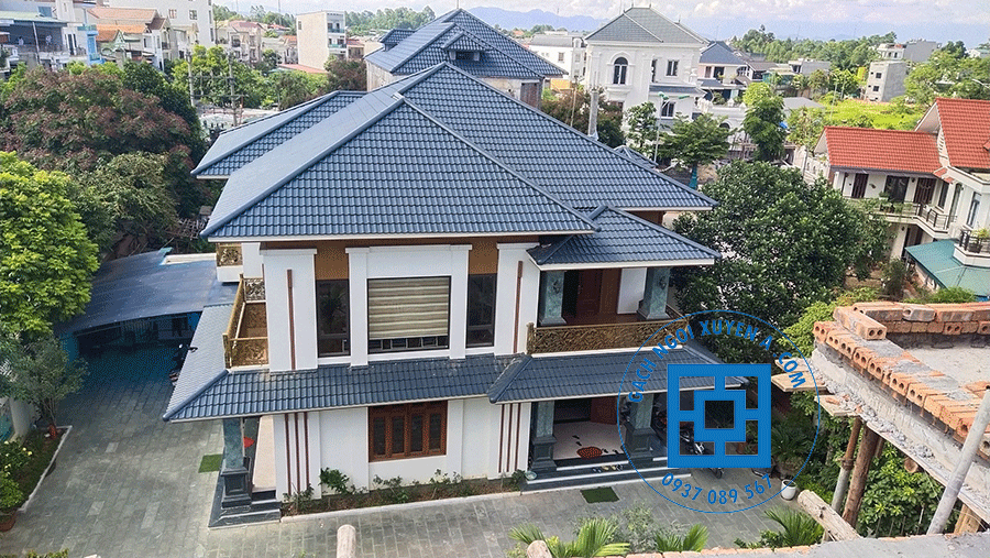Mái Ngói fuji được rất nhiều anh em lựa chọn