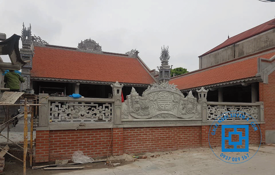 Nhà thờ sử dụng ngói đất việt