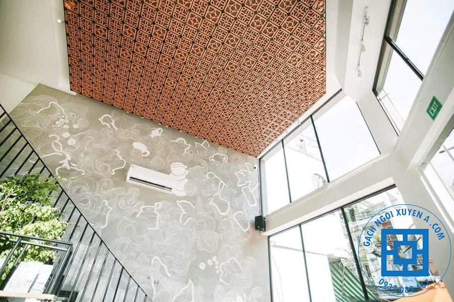 Công trình sử dụng gạch bông gió
