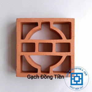 Gạch Bông Gió Đồng Tiền