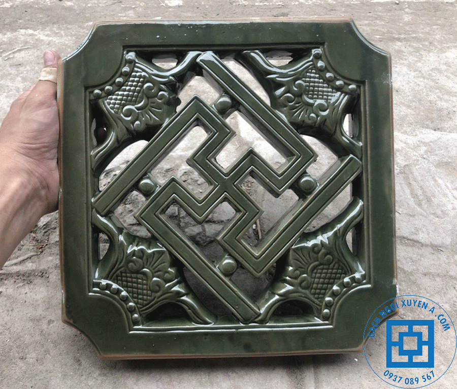 Gạch Bông Gió - Lục Bình