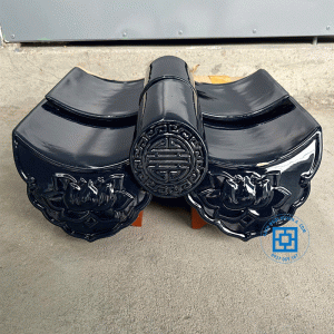 Ngói Âm Dương Men Xanh Than