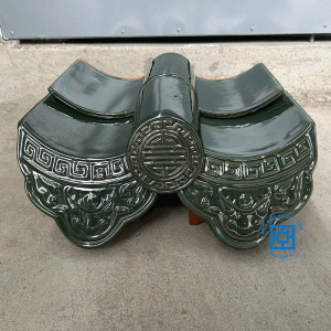 Ngói Âm Dương Xanh Hổ Phù