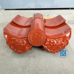 Ngói Âm Dương Men Cam