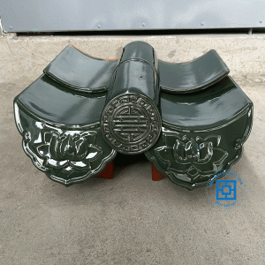 Ngói Âm Dương Men Xanh