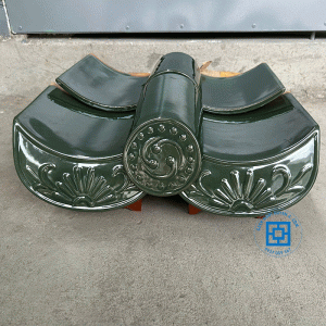 Ngói Âm Dương Nhật Men Xanh