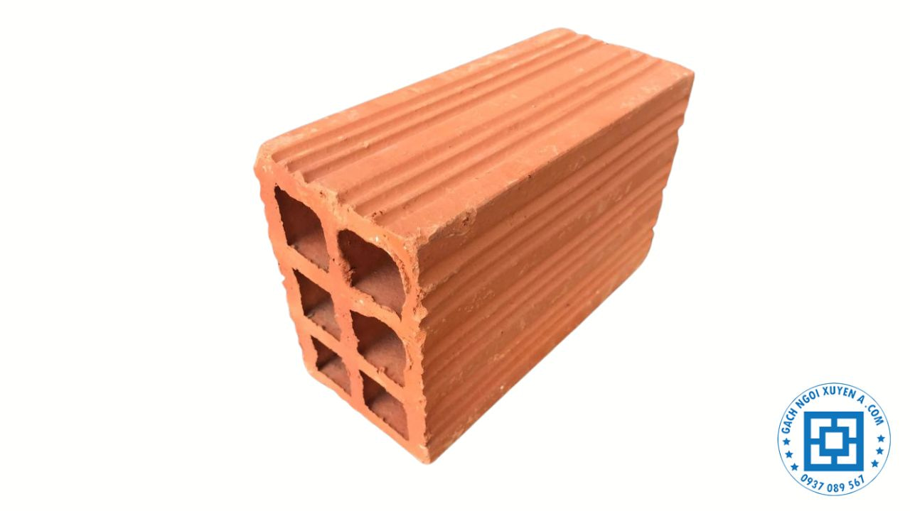 Kích Thước Gạch 6 Lỗ 165 x 105 x 70 mm