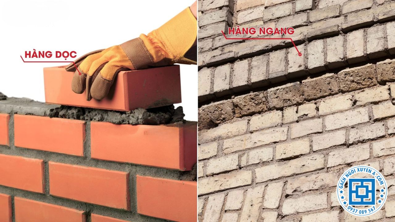 2 kiểu xây gạch phổ biến hiện nay