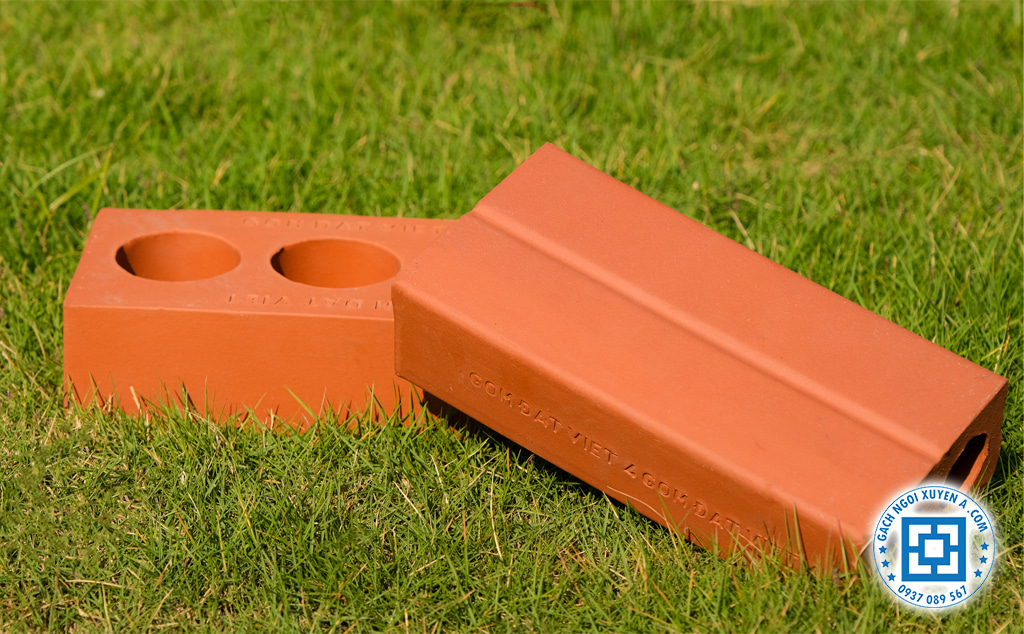 Gạch 2 Lỗ Không Trát