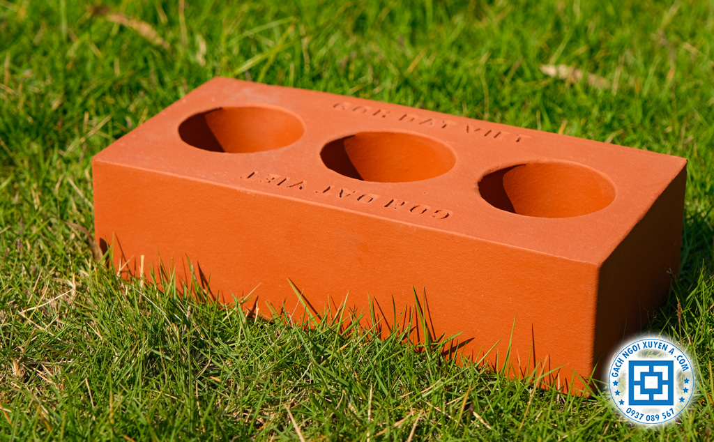 Gạch 3 Lỗ Không Trát