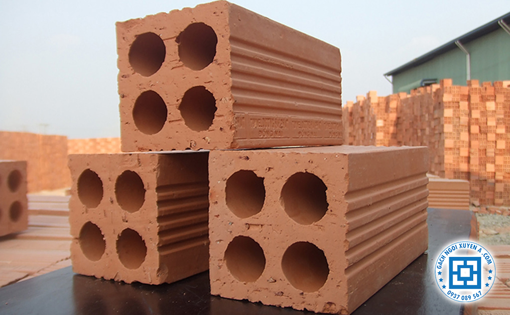 Mẫu Gạch Xây 4 Lỗ