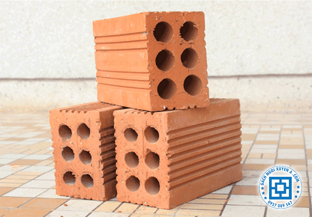 Gạch 6 Lỗ - Giúp Giảm Trọng Lượng Công Trình
