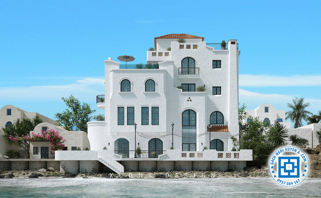 Biệt Thự, Villa Mang Phong Cách Địa Trung Hải