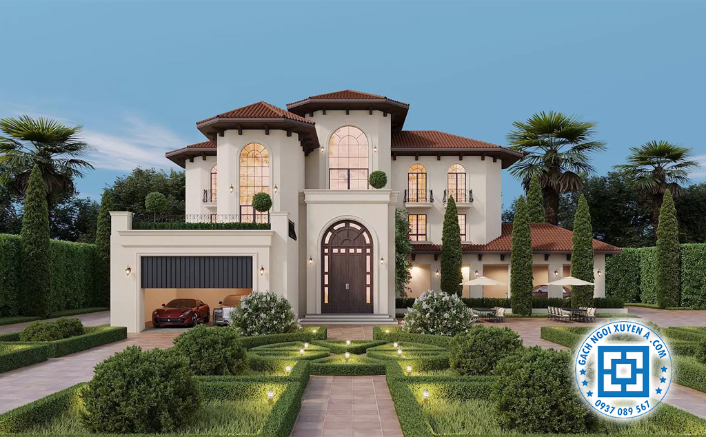 Biệt Thự, Villa Phong Cách Địa Trung Hải