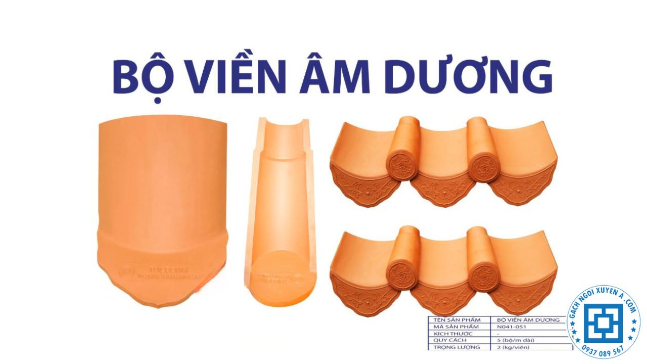 Cấu tạo ngói âm dương Đồng Nai