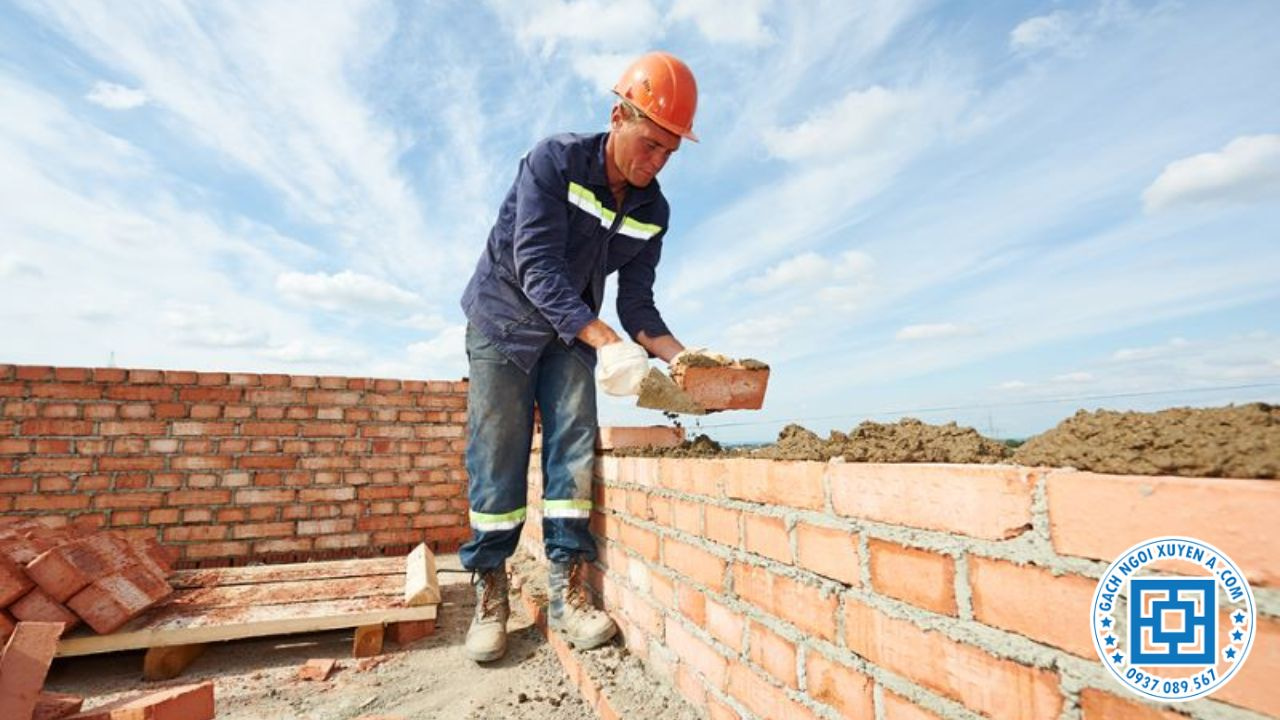 Độ Hút Nước Vừa Phải Đảm Bảo Đủ Bám Vữa Khi Xây