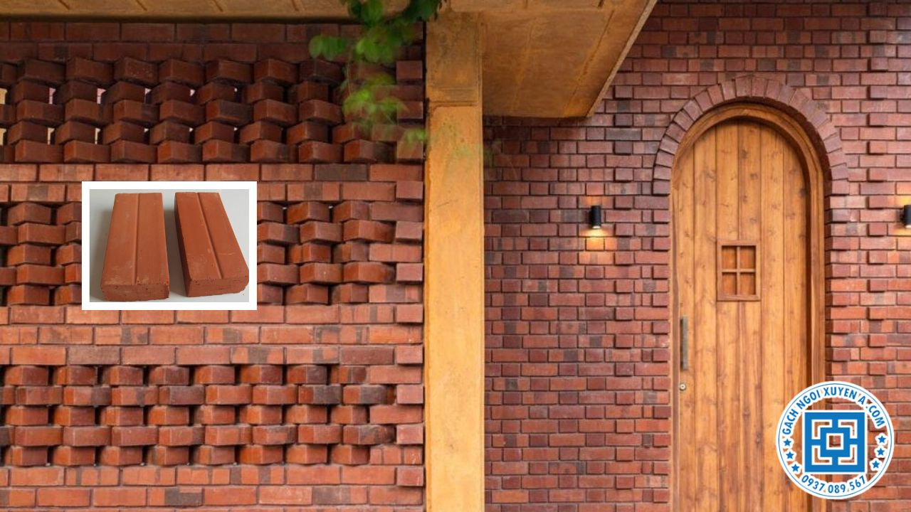 Gạch đặc ruột ốp mặt tiền