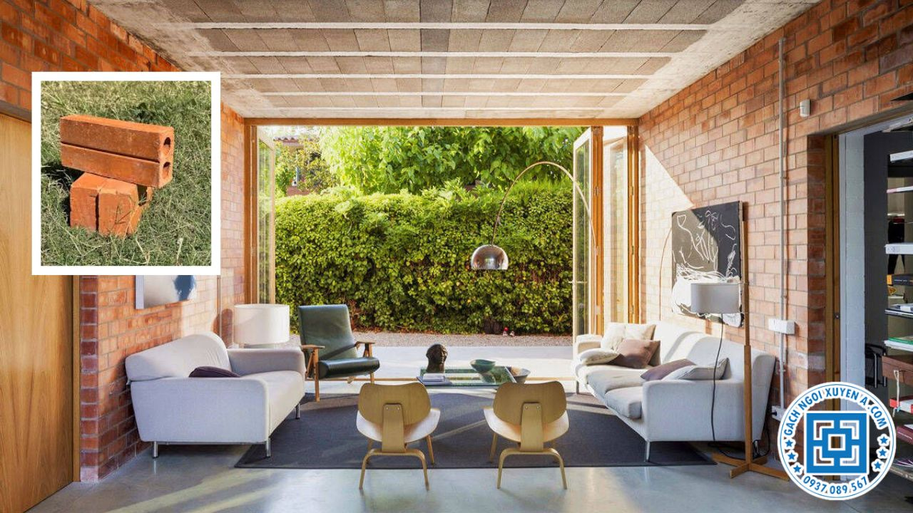 Gạch đinh 2 lỗ có nhiều ứng dụng linh hoạt