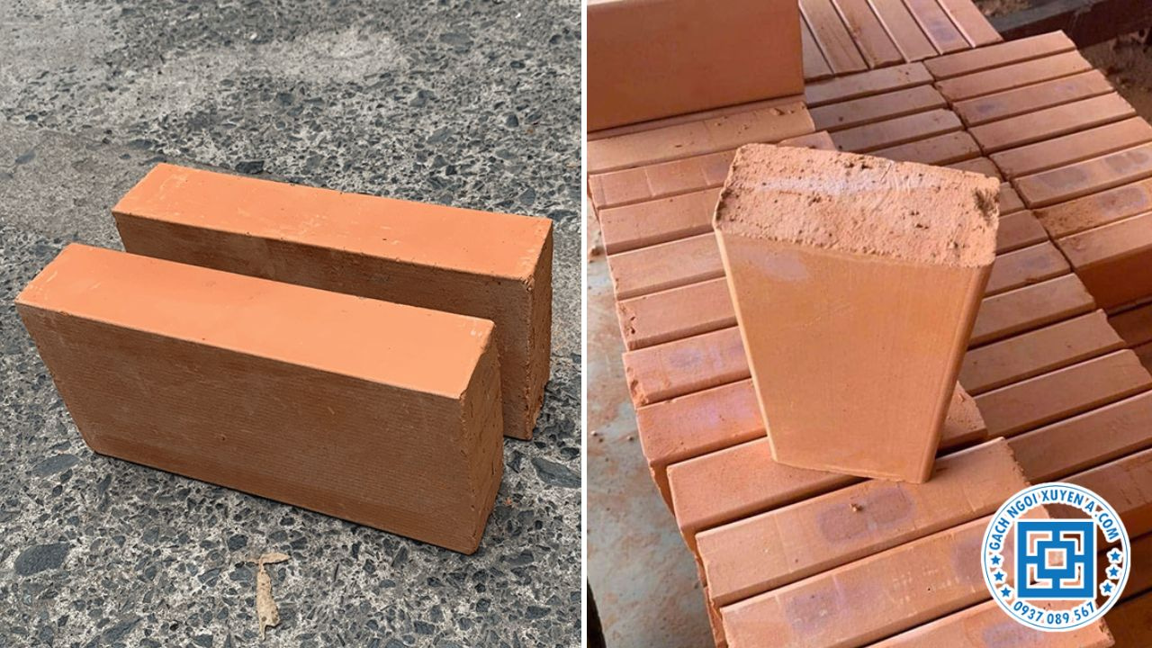 Gạch đinh đặc có kết cấu đặc chắc