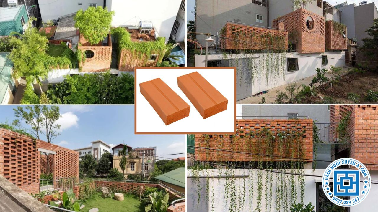 Gạch đinh không ruột truyền thống