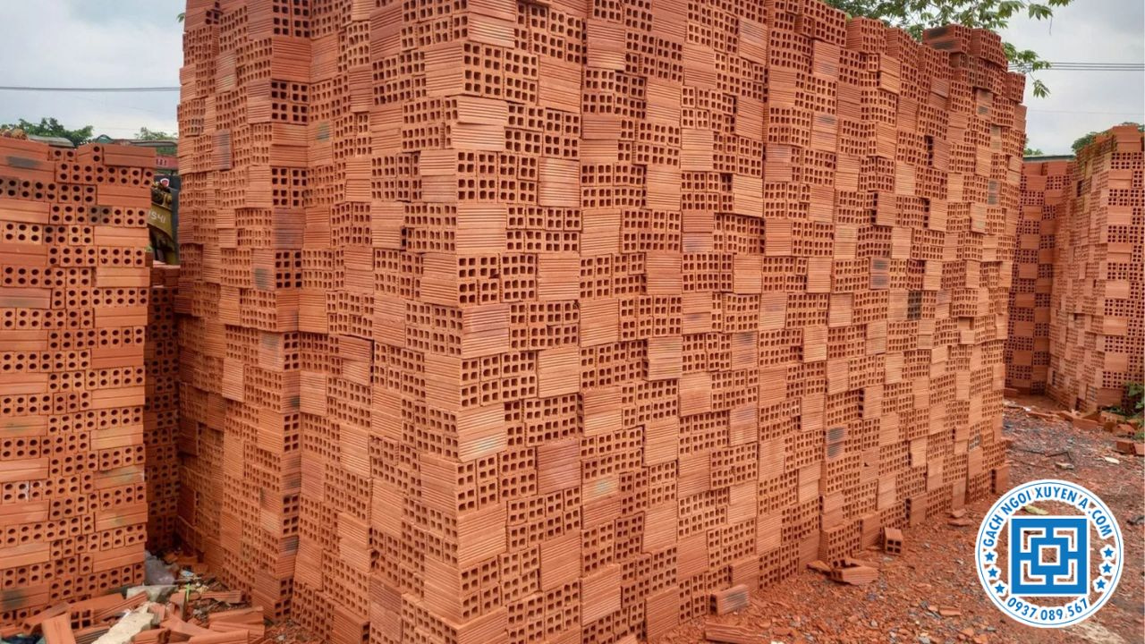 Gạch Ngói Xuyên Á Đầy Đủ Các Loại Gạch Đỏ