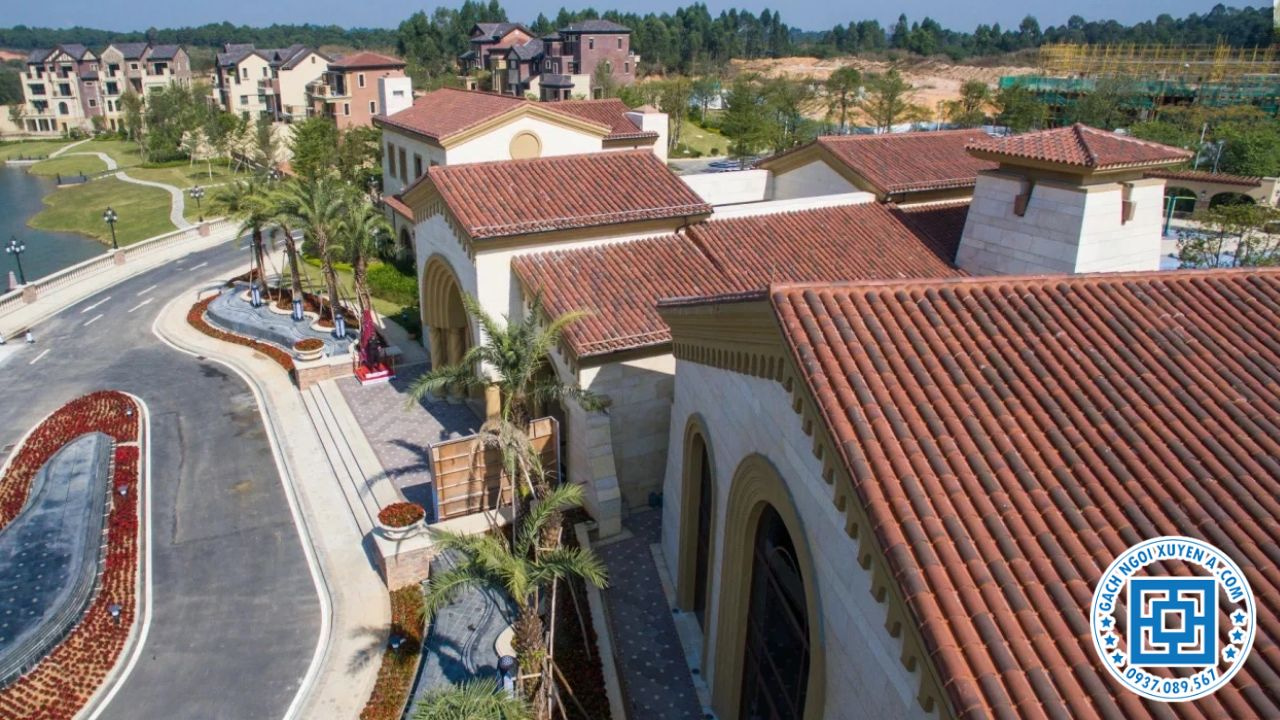 Gạch Ngói Xuyên Á cung cấp đa dạng màu sắc Ngói Địa Trung Hải