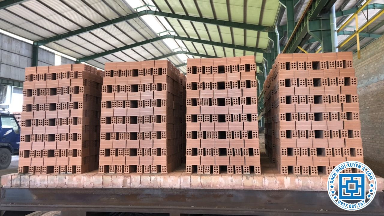 Gạch Ngói Xuyên Á Cung Cấp Số Lượng Lớn Gạch 6 Lỗ