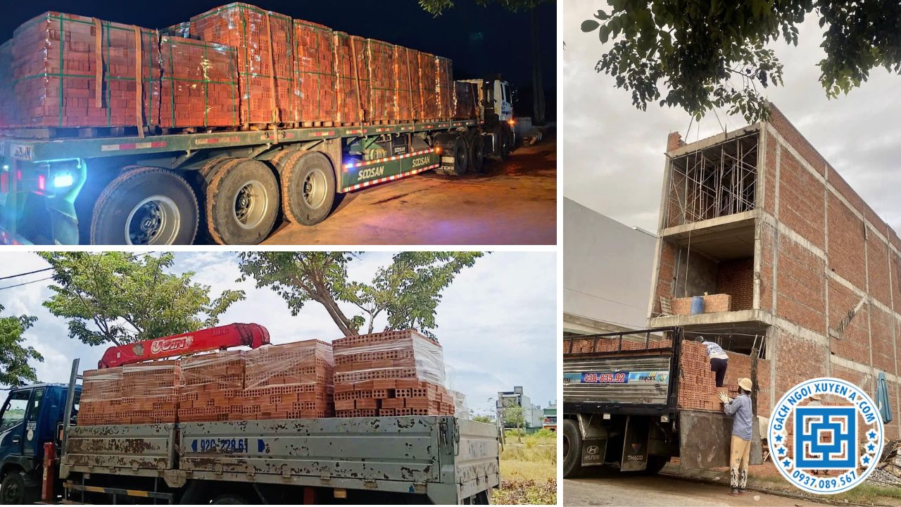 Gạch Ngói Xuyên Á Hỗ Trợ Giao Hàng Đúng Tiến Độ