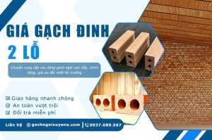 Giá gạch đinh 2 lỗ