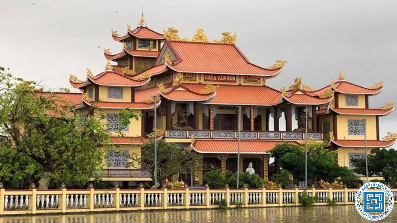 Hoa văn phù hợp với kiến trúc tâm linh