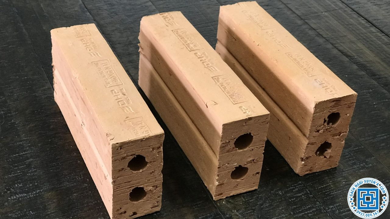 Kích thước gạch 2 lỗ