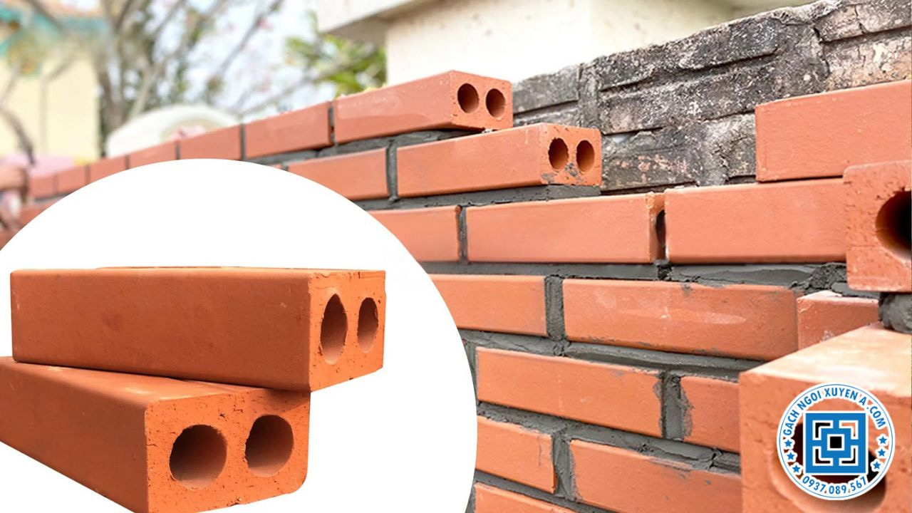 Kích thước gạch 2 lỗ