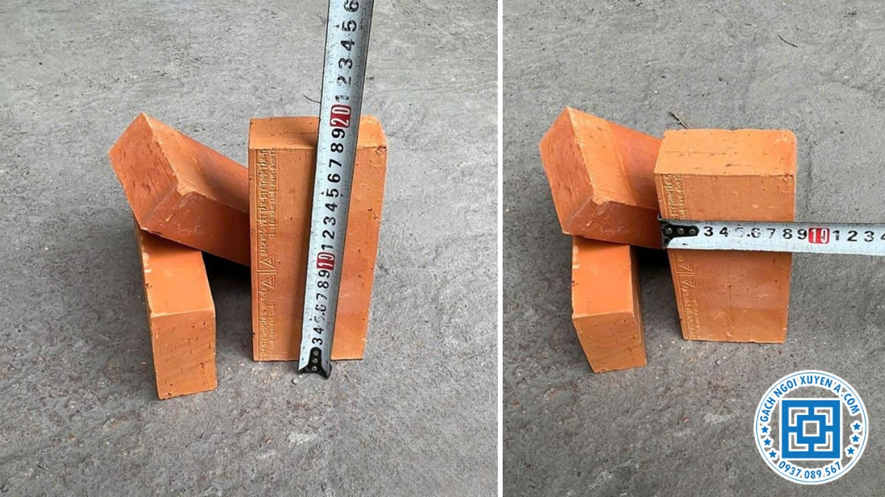 Kích thước gạch đinh đặc