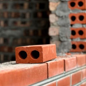 Kích thước gạch xây 2 lỗ không trát Hạ Long