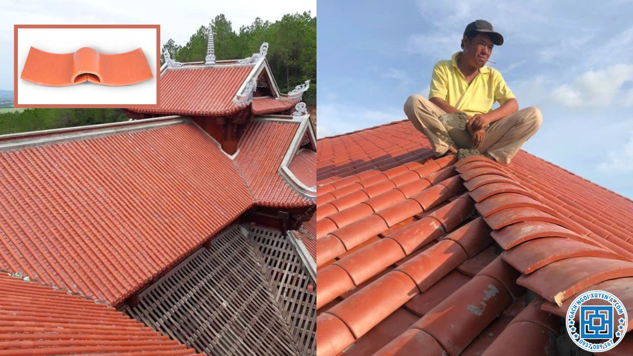 Ngói âm dương Đồng Nai chất lượng cao