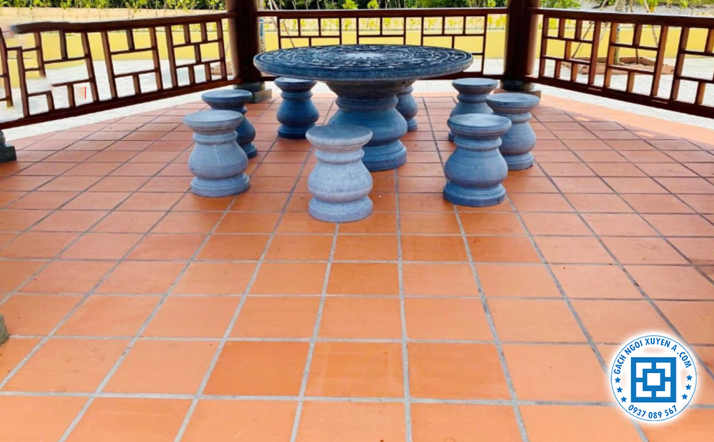 Gạch Lát Sân - Giúp Tăng Độ Thoáng Mát Cho Công Trình