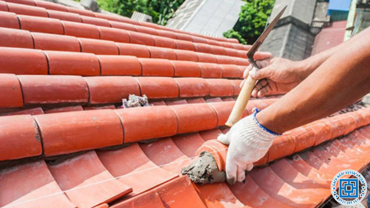 Lợp ngói âm dương đúng kỹ thuật