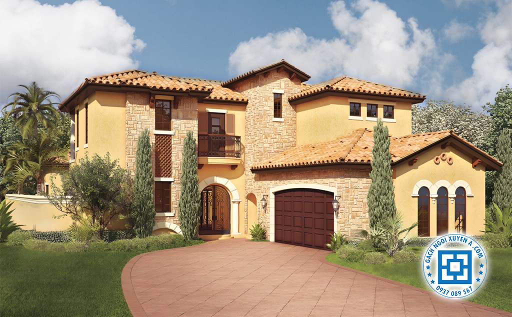 Ngói Địa Trung Hải - Giúp Mái Có Độ Bền Vượt Trội & Chịu Được Mọi ĐIều Kiện Thời Tiết