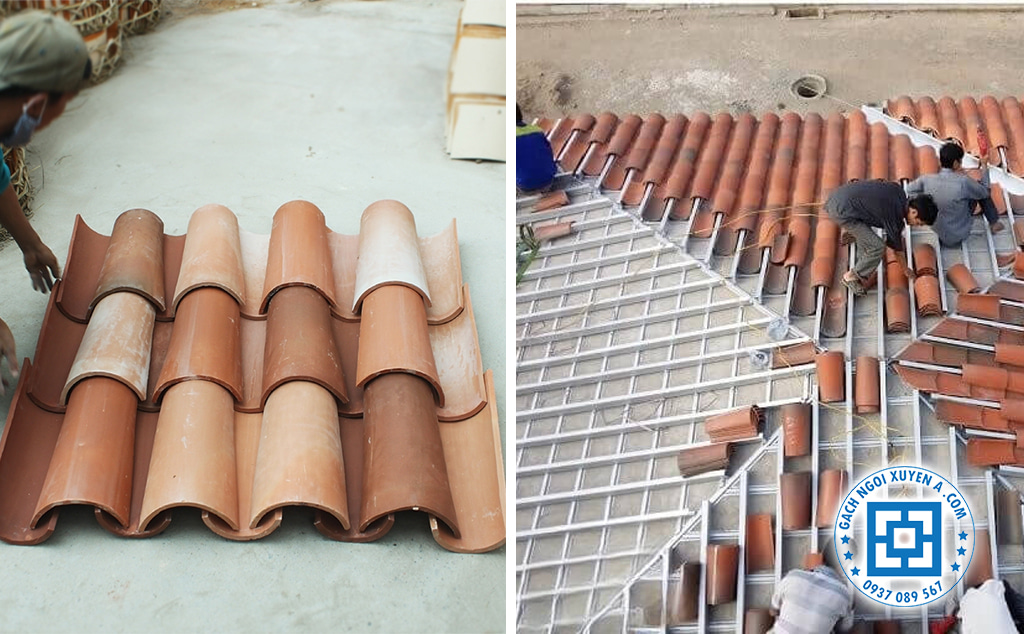 Ngói Giúp Thi Công Nhanh Chóng, Tiết Kiệm Thời Gian