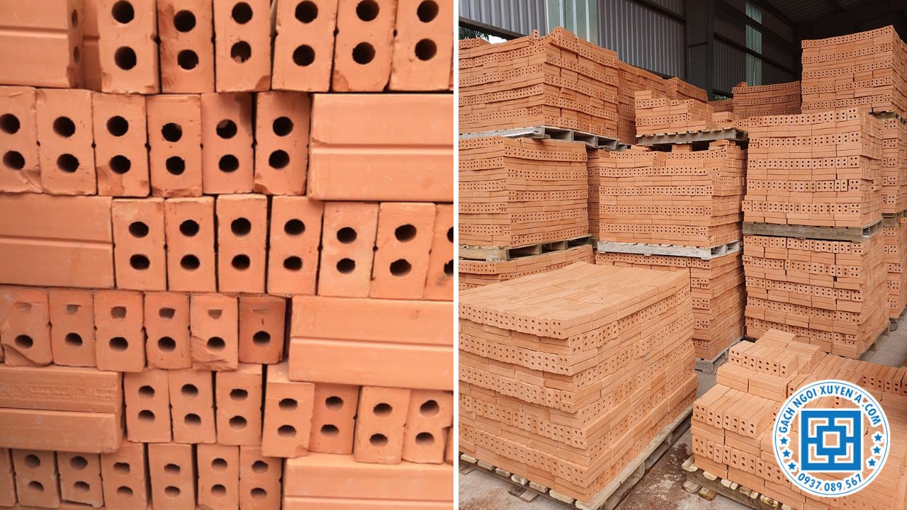 Nên chọn mua gạch đinh 2 lỗ tại Gạch Ngói Xuyên Á đảm bảo chất lượng thi công