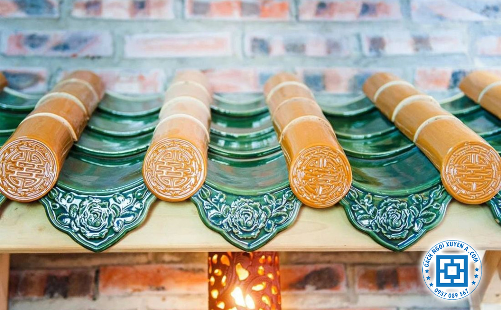 Ngói Âm Dương Tráng Men