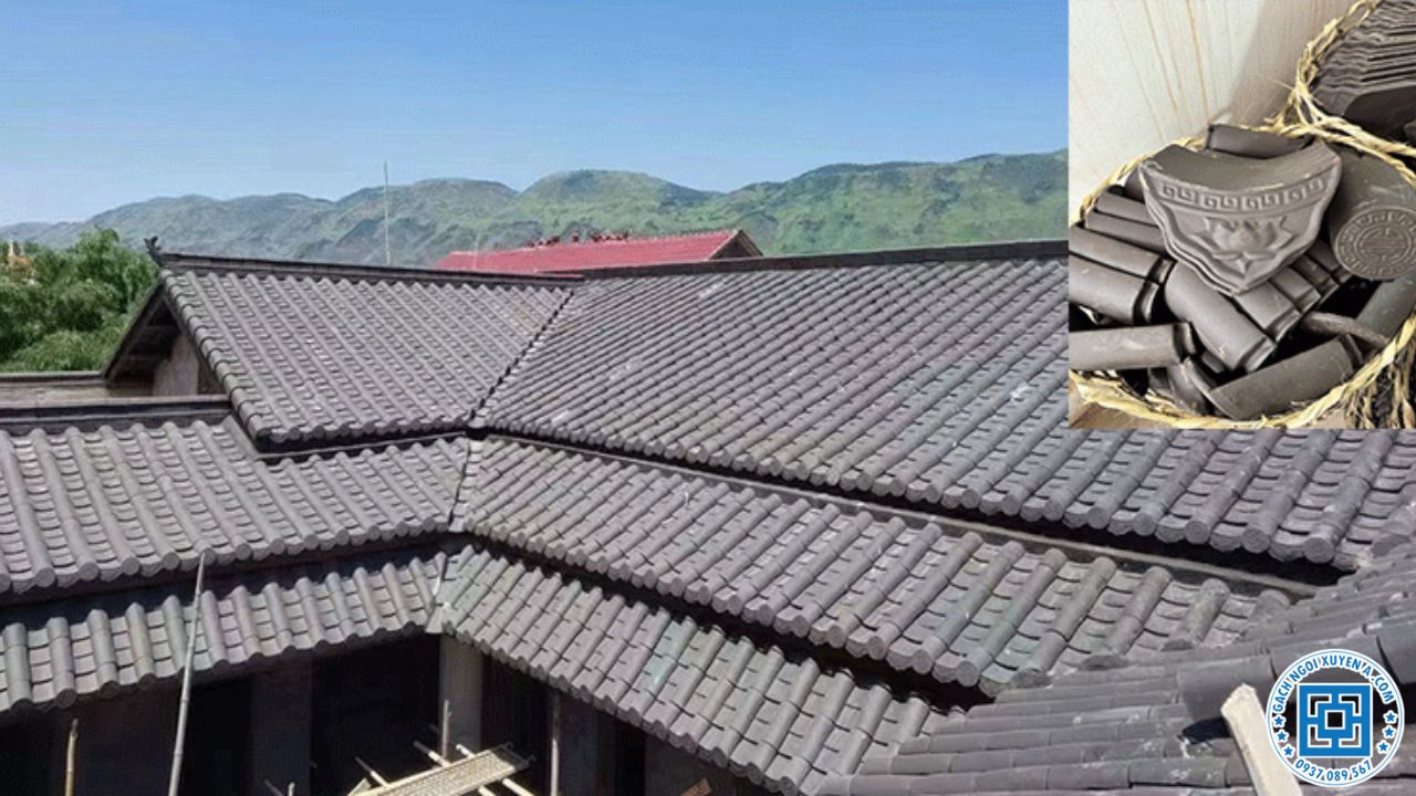 Ngói âm dương Bát Tràng