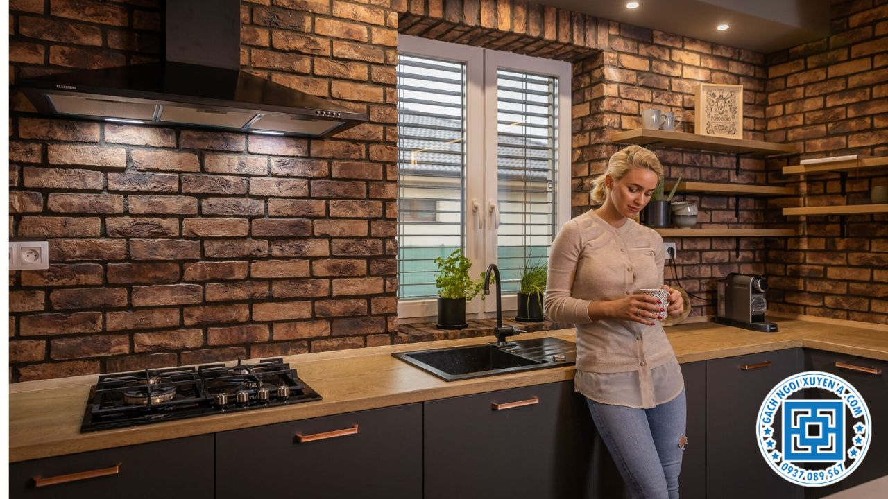 Nhà bếp ấm áp, gần gũi