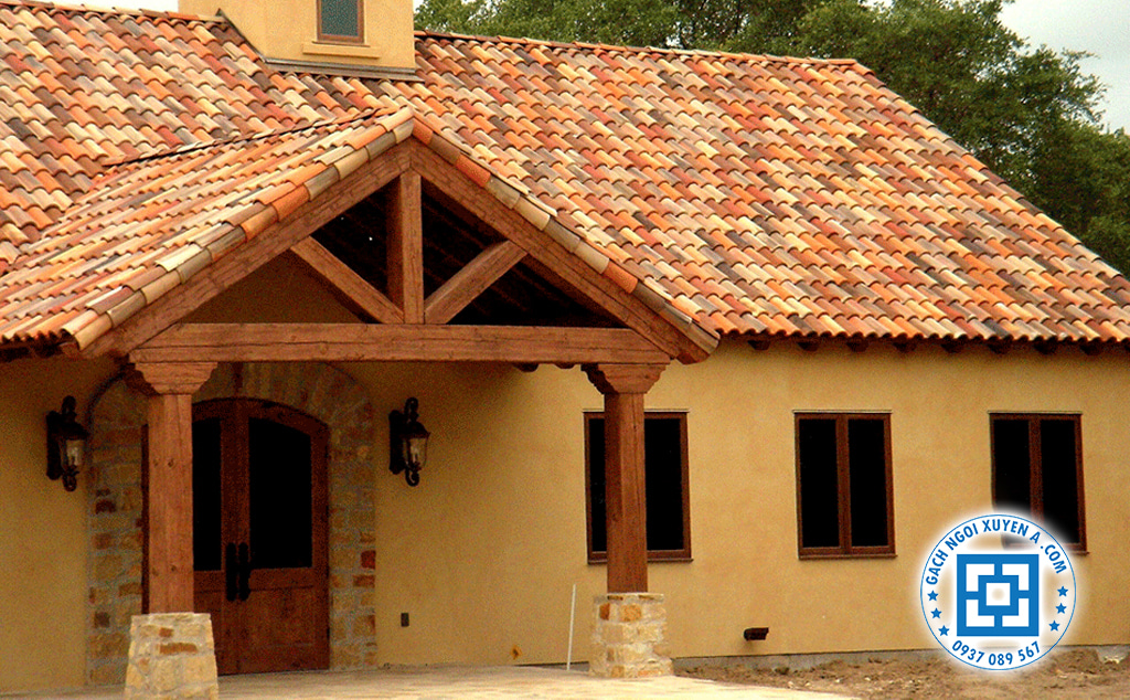 Nhà Phố Cao Cấp Lợp Ngói Mediteriano Địa Trung Hải