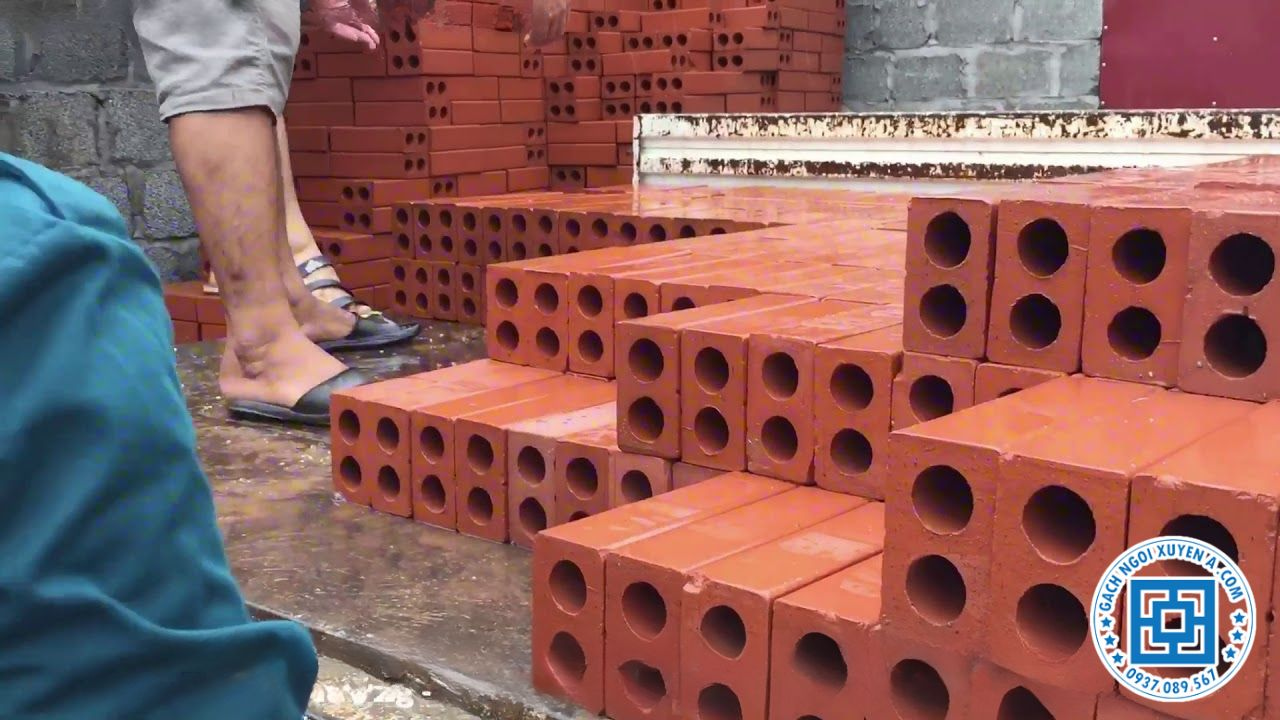 Viên gạch 2 lỗ chất lượng cao