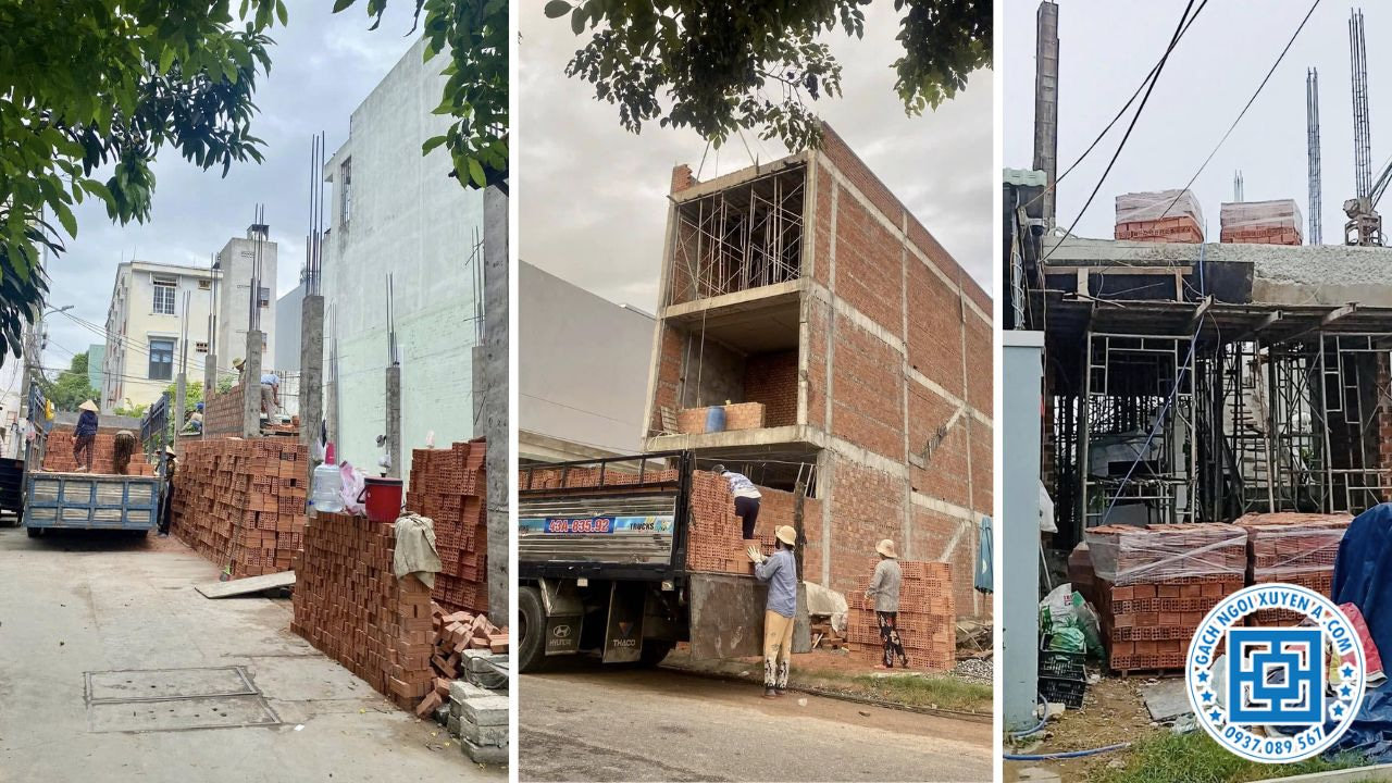 Xây móng và tường bao chống thấm bền vững