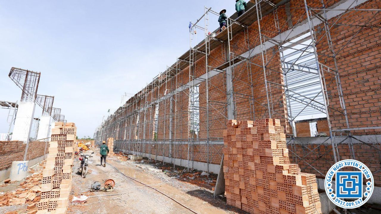 Công trình thi công xây dựng xưởng sản xuất