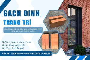 Gạch đinh trang trí