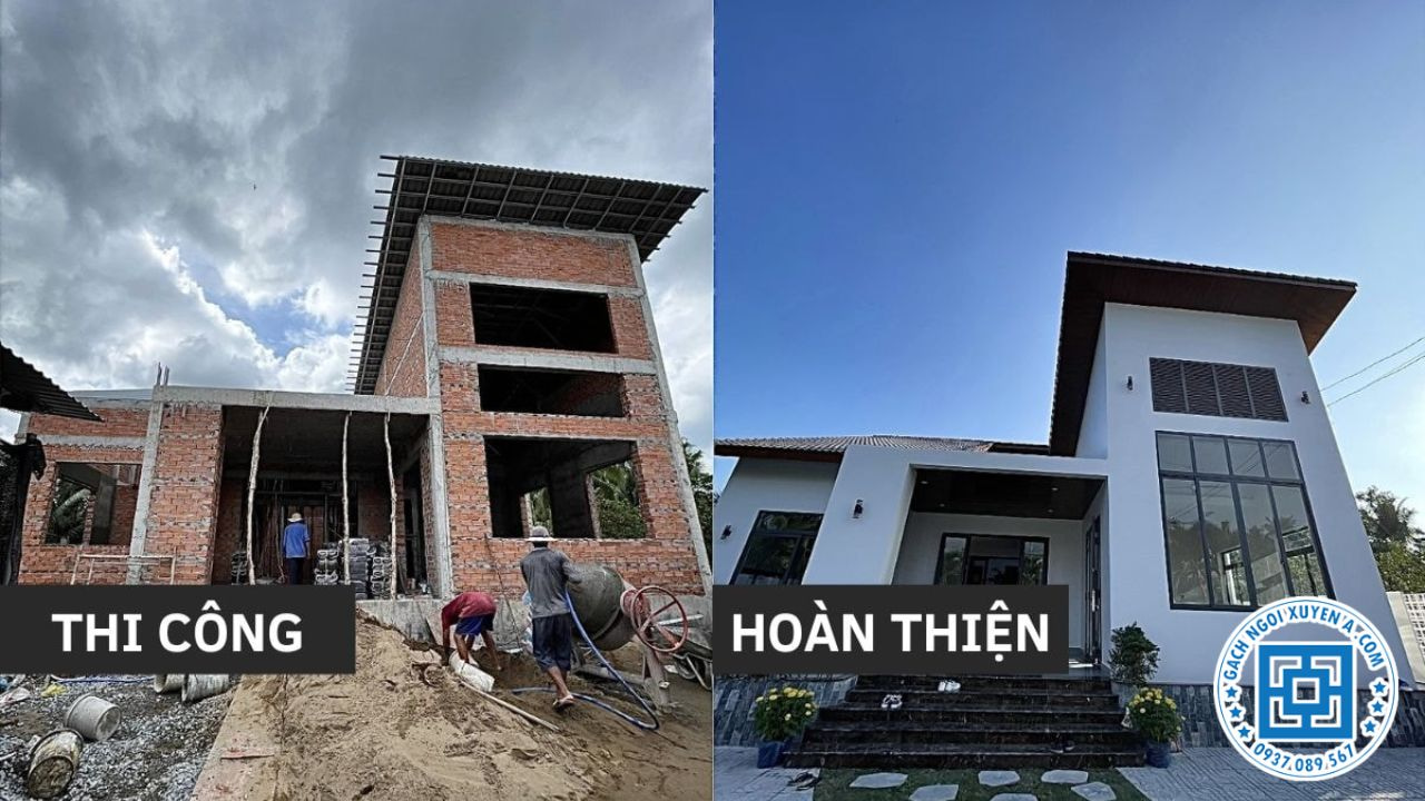 Gạch 4 Và 6 Lỗ Phù Hợp Với Nhà 1 Đến 2 Tầng